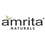 Amrita Naturals logo – trusted client of Avisha Digital Services for natural and organic products