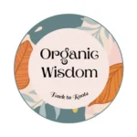 Organic Wisdom logo representing a trusted natural skincare and wellness brand, client of Avisha Digital Services