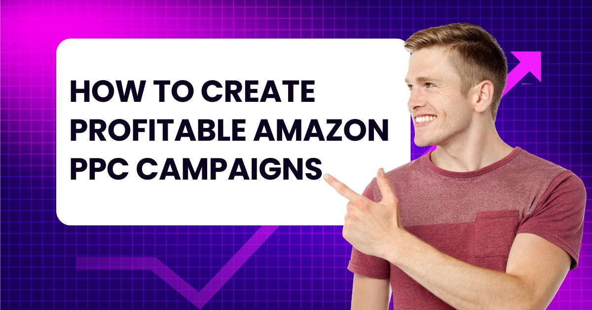 Amazon PPC Campaigns dashboard showing keyword targeting, bid strategy, and ad performance optimization